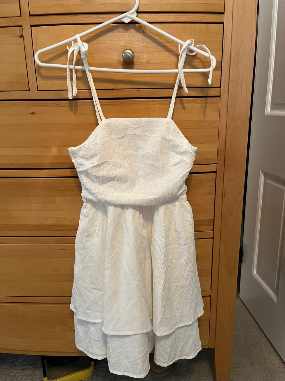Girls white dress